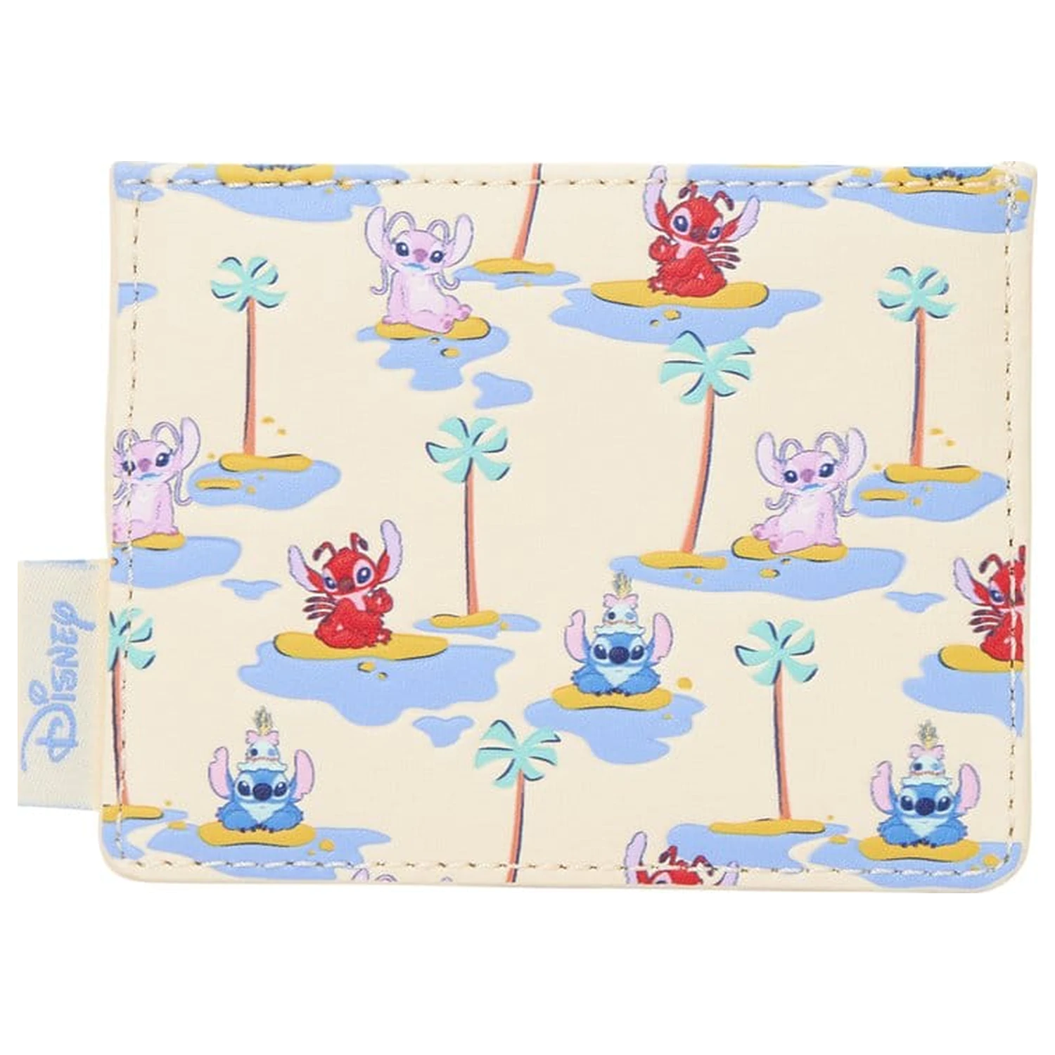 Lilo & Stitch de Loungefly Cardholder Stitch, Angel, & Leroy poza produsului