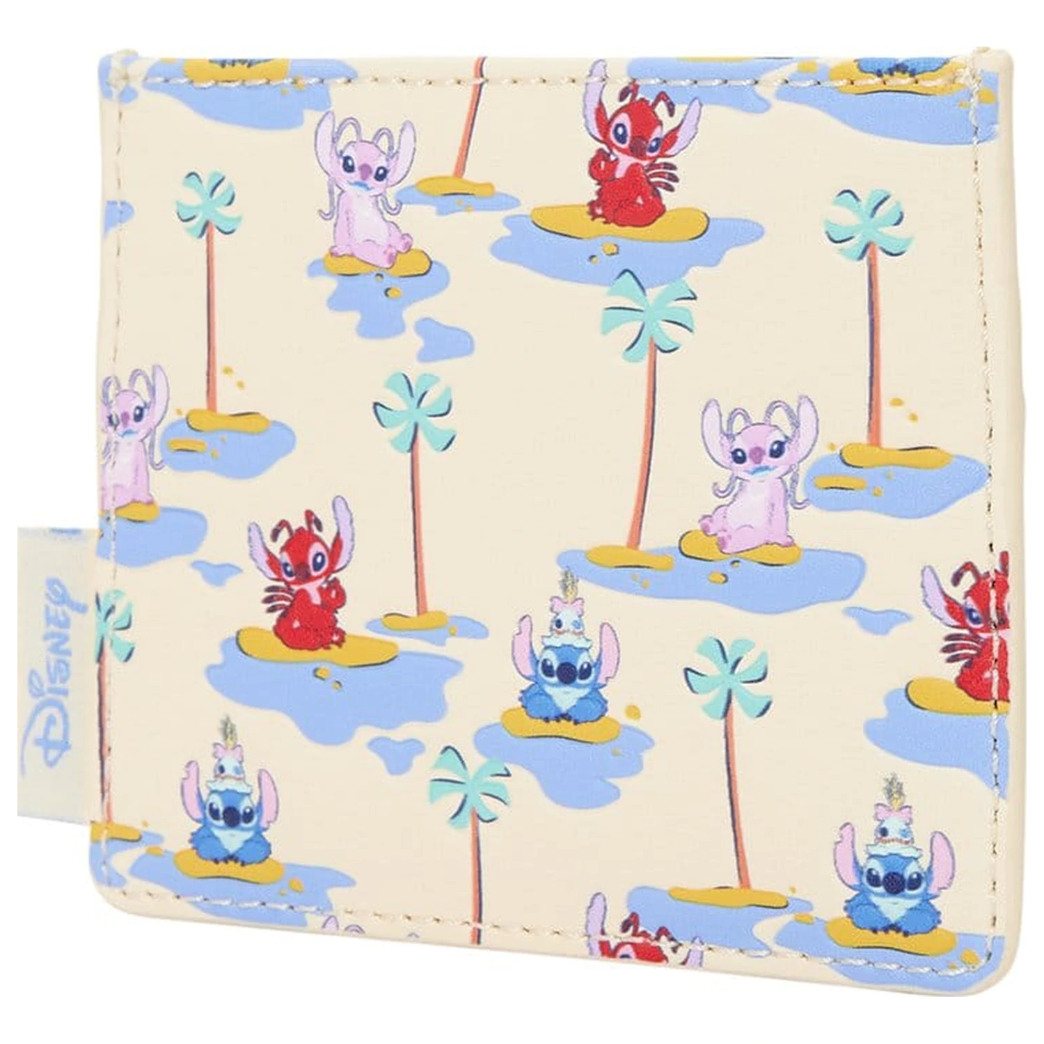 Lilo & Stitch de Loungefly Cardholder Stitch, Angel, & Leroy poza produsului