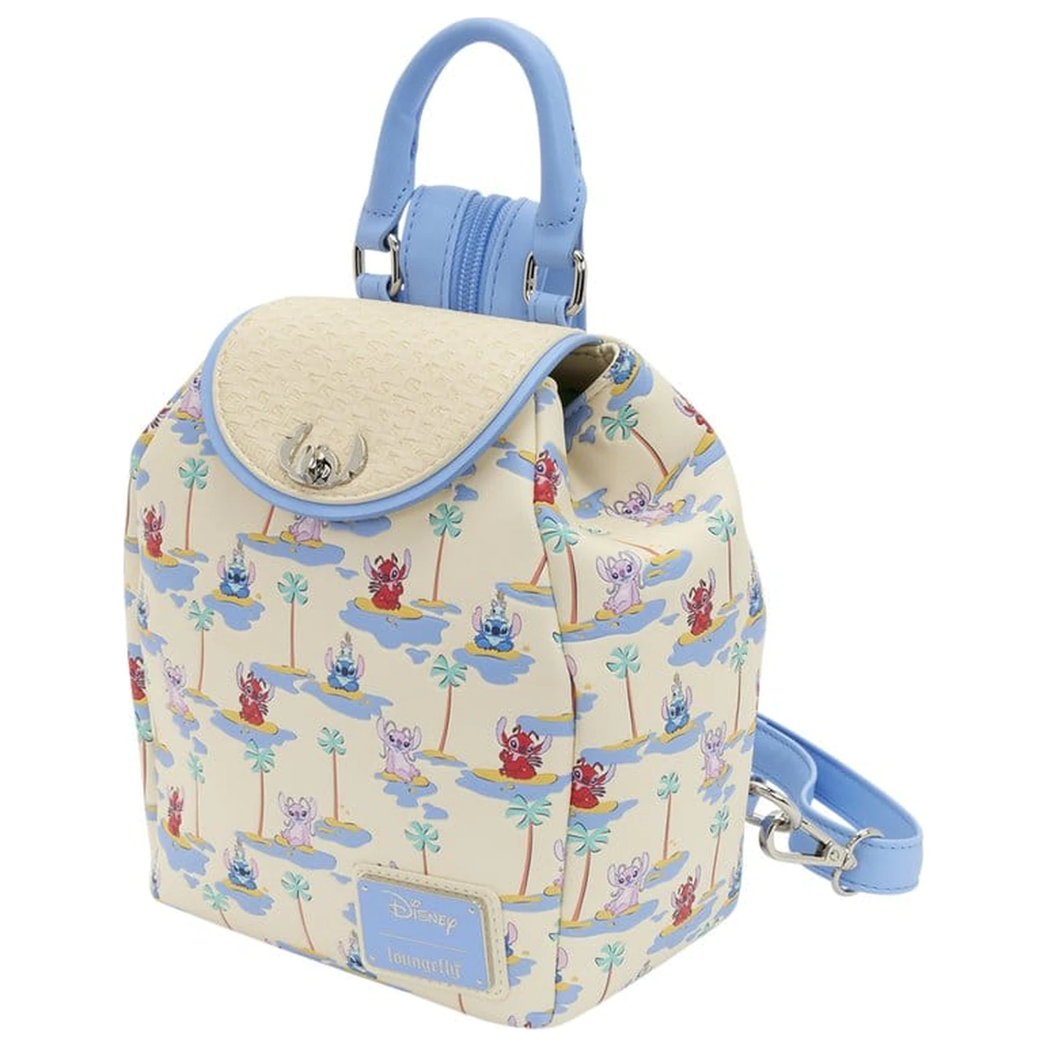 Lilo & Stitch de Loungefly Rucsac Micro Stitch, Angel, & Leroy poza produsului