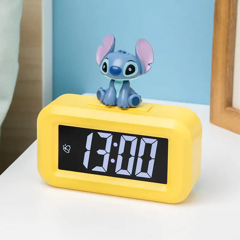 Lilo & Stitch Icon mini Ceas desteptator Stitch 8 cm poza produsului