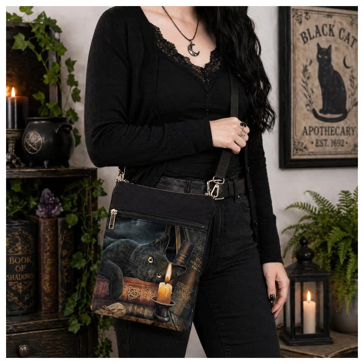 Geanta de umar Lisa Parker The Witching Hour 23 cm poza produsului