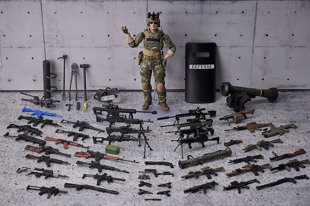 Little Armory Figma Figurina de Acțiune Operator Forțe Speciale 16 cm poza produsului