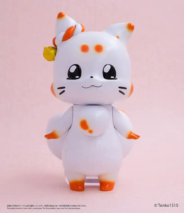 Figurină de vinil Little Fox with Two Tails Chibi Creature Tenko 15 cm poza produsului