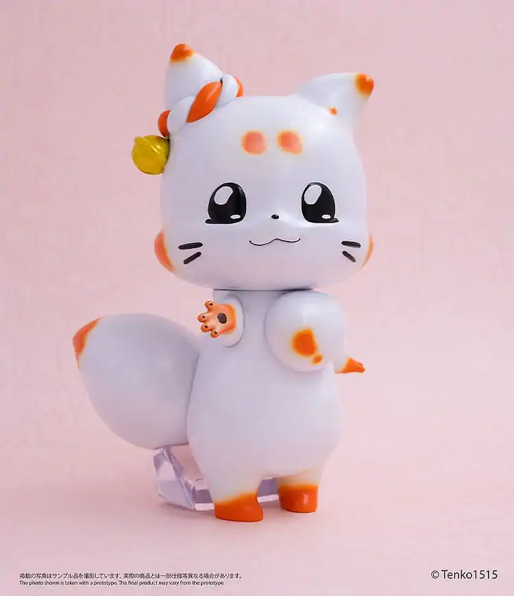 Figurină de vinil Little Fox with Two Tails Chibi Creature Tenko 15 cm poza produsului