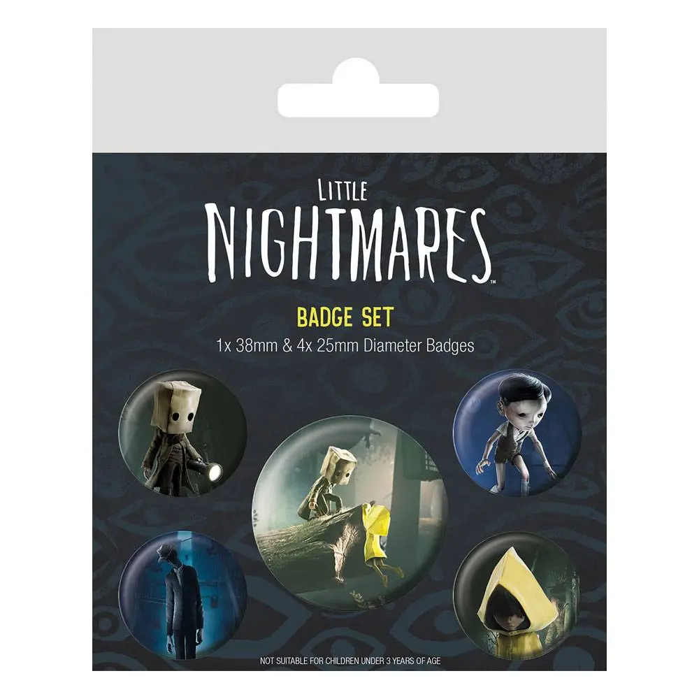 Set de insigne cu ac 5-pack Little Nightmares II poza produsului