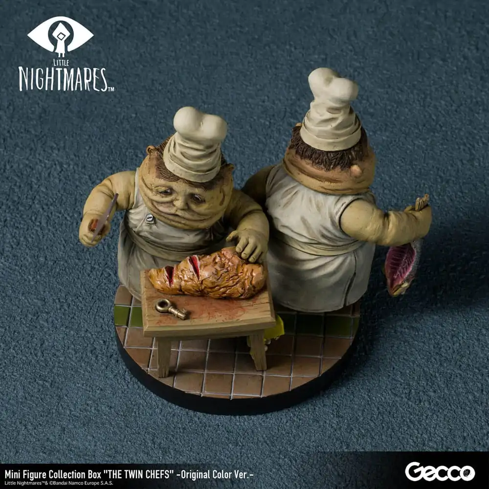 Little Nightmares figurine mini PVC set de 6 bucăți versiunea culoare originală poza produsului