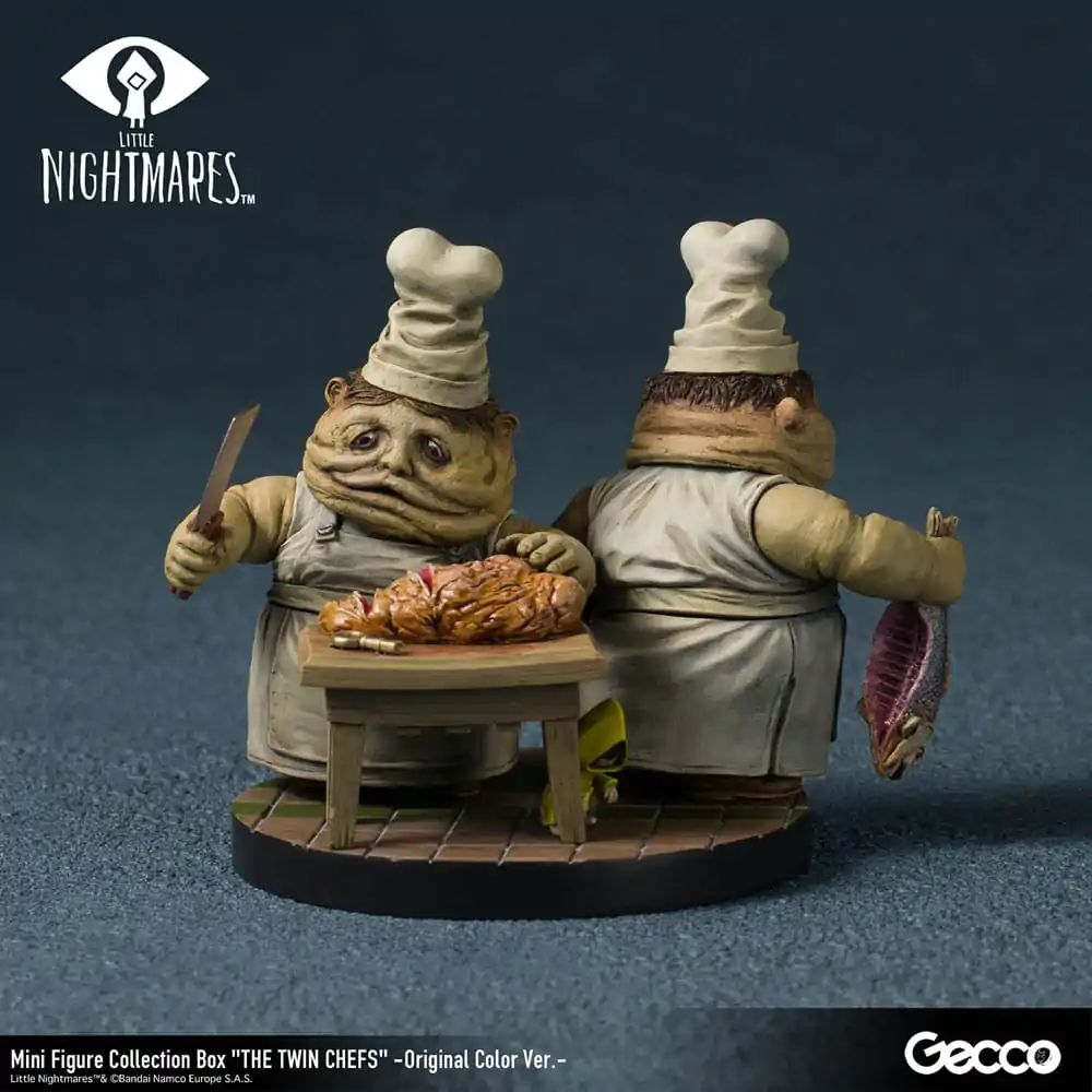 Little Nightmares figurine mini PVC set de 6 bucăți versiunea culoare originală poza produsului