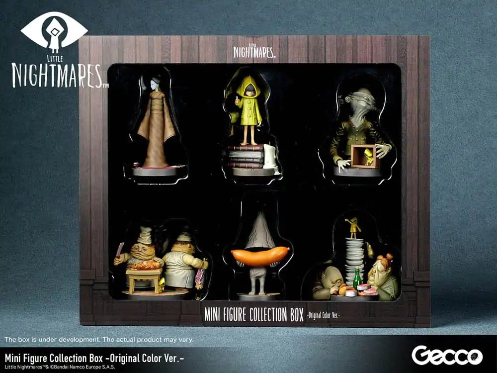 Little Nightmares figurine mini PVC set de 6 bucăți versiunea culoare originală poza produsului