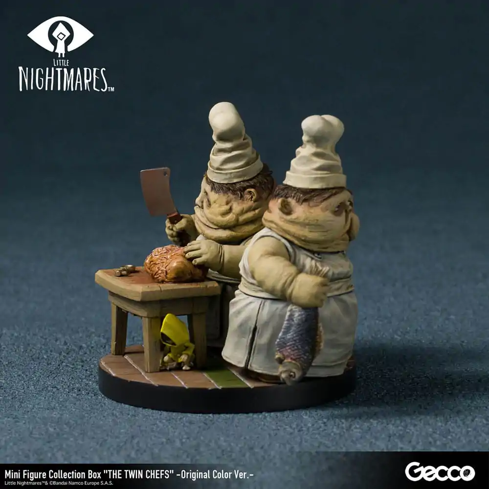 Little Nightmares figurine mini PVC set de 6 bucăți versiunea culoare originală poza produsului