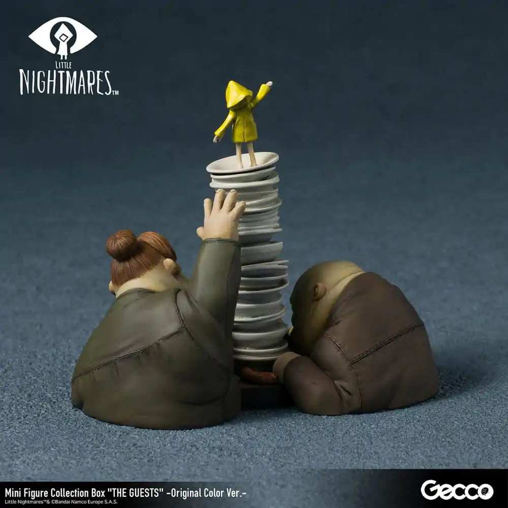 Little Nightmares figurine mini PVC set de 6 bucăți versiunea culoare originală poza produsului