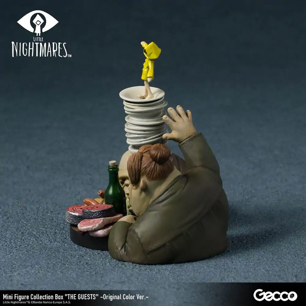 Little Nightmares figurine mini PVC set de 6 bucăți versiunea culoare originală poza produsului