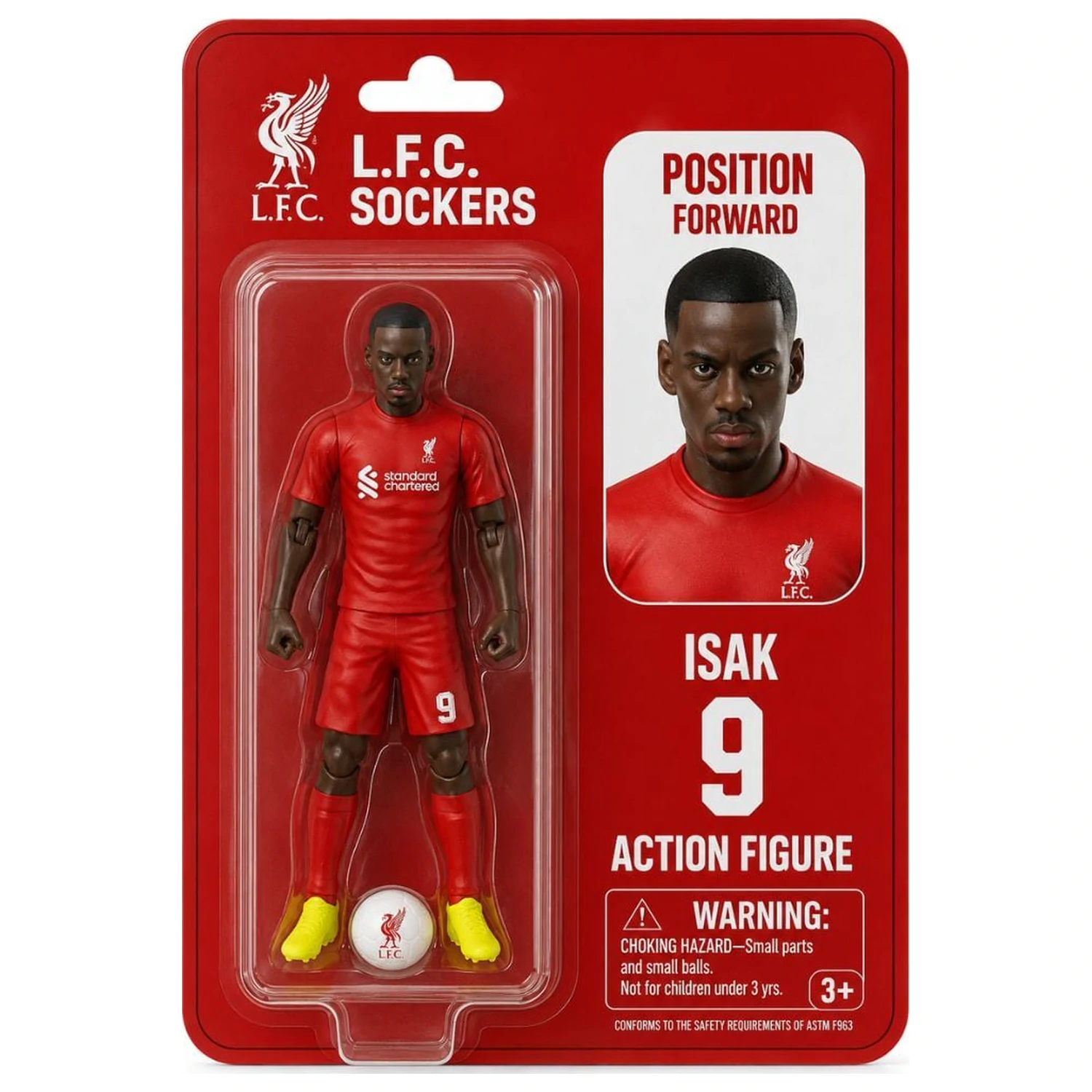 Liverpool F.C. Isak figurina de actiune 10cm poza produsului