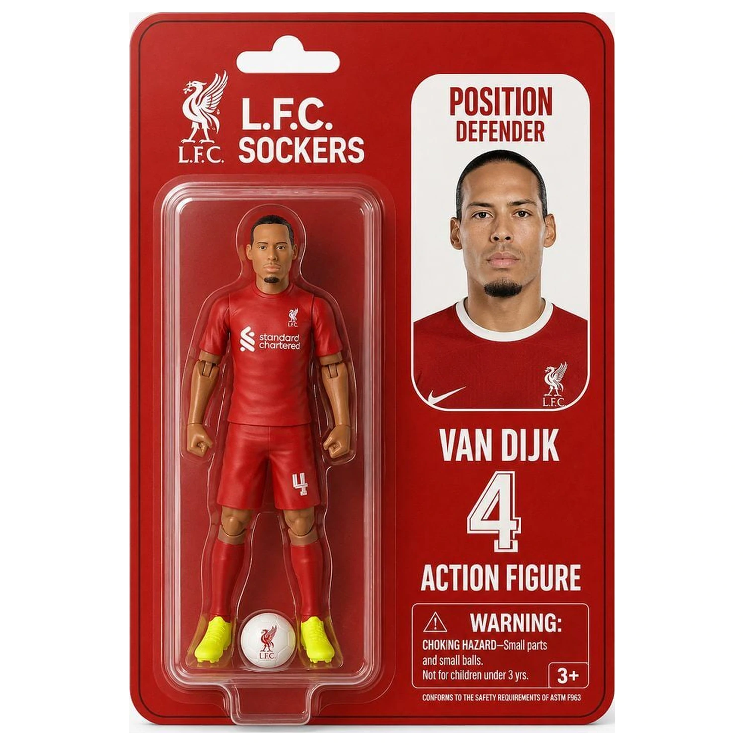 Liverpool F.C. Van Dijk figurina de actiune 10cm poza produsului