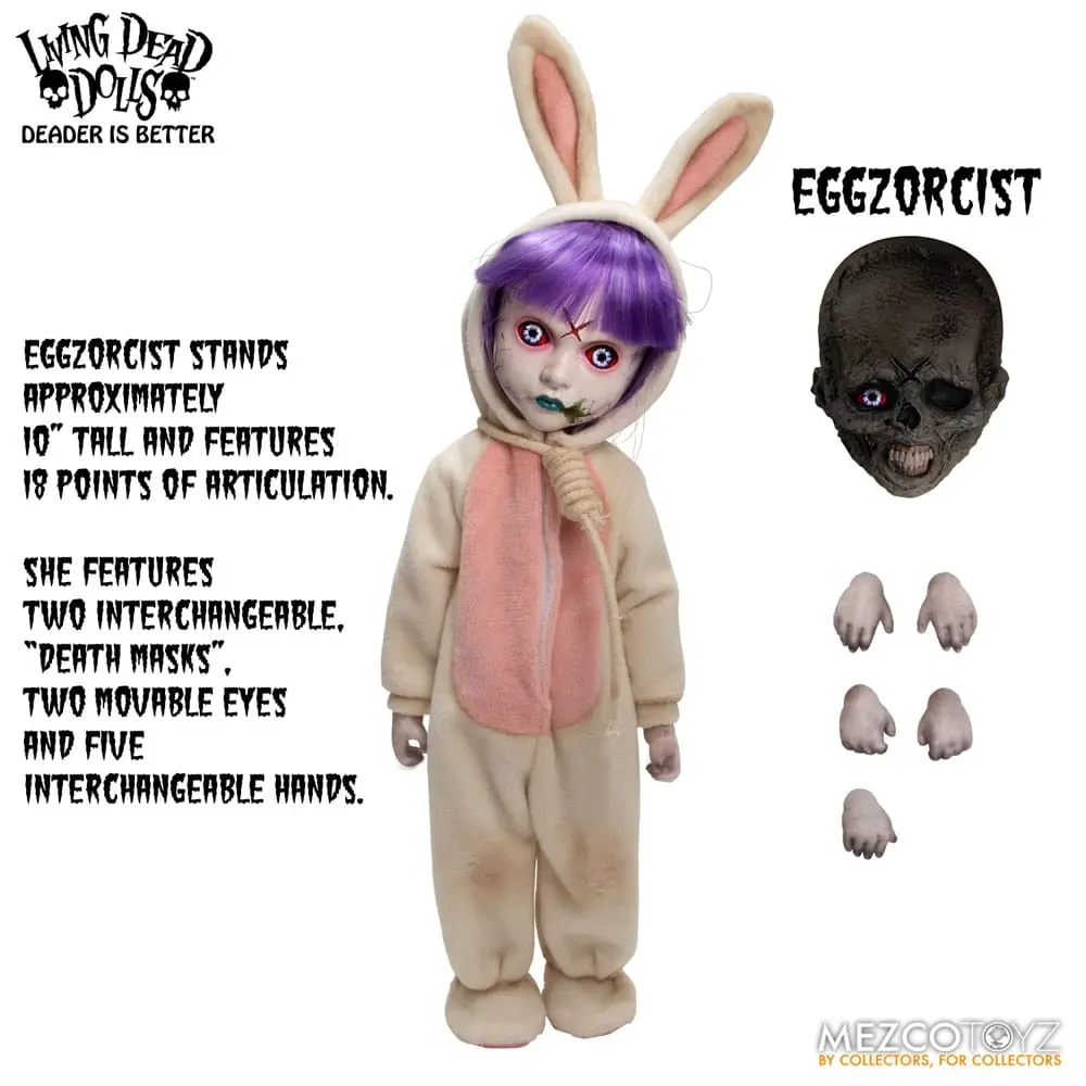 Living Dead Dolls Păpușă Eggzorcist 25 cm poza produsului