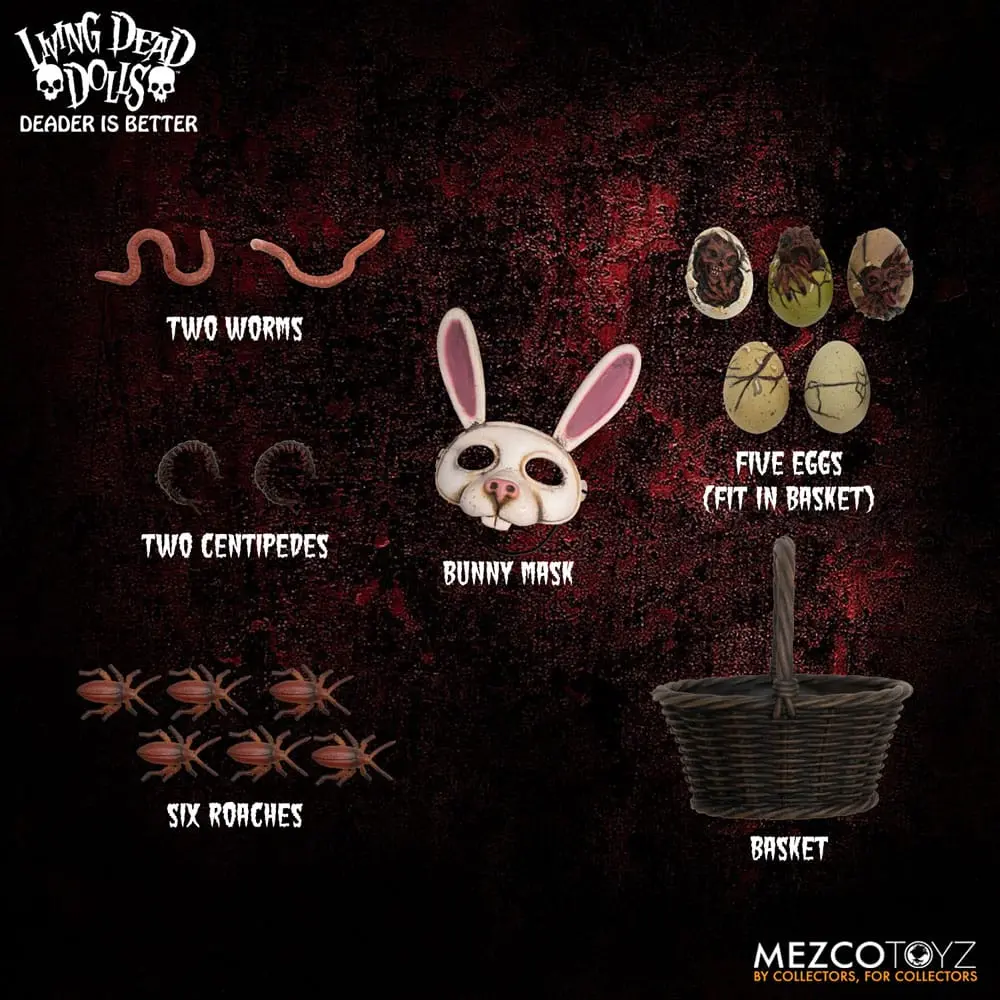 Living Dead Dolls Păpușă Eggzorcist 25 cm poza produsului