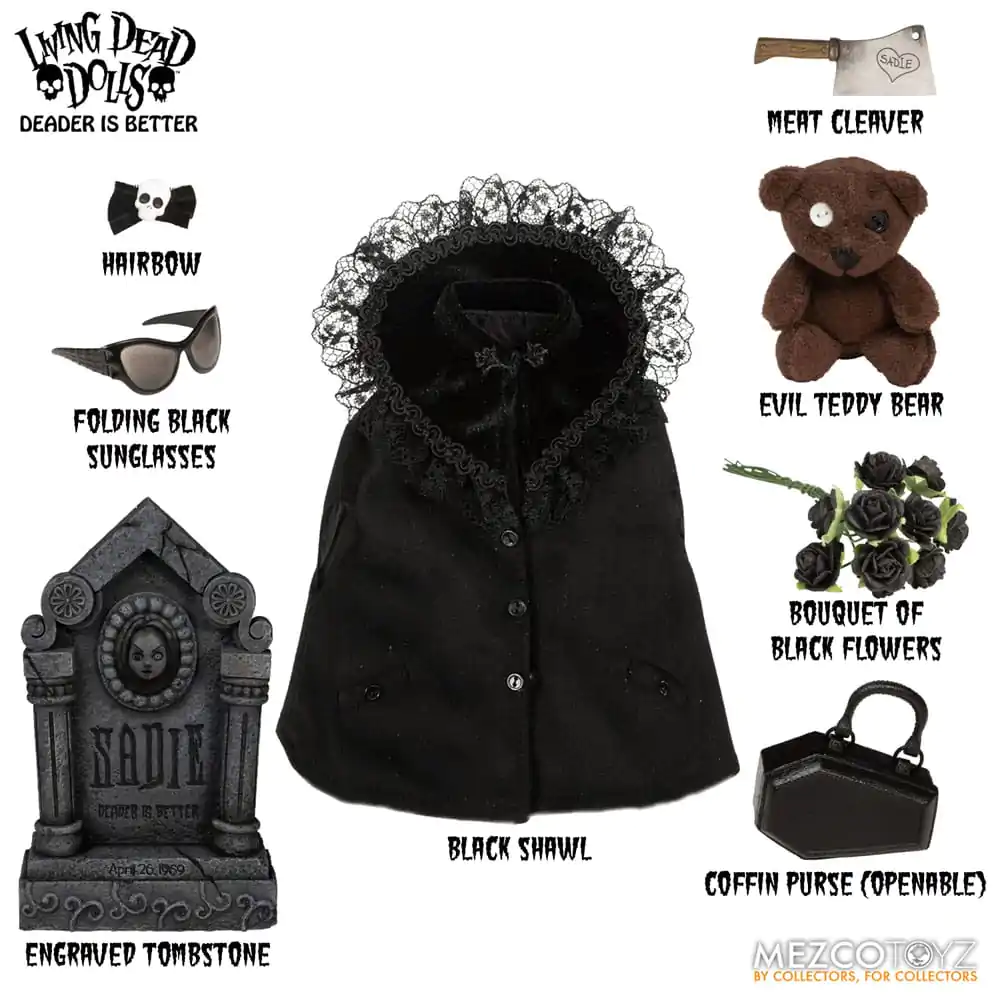 Living Dead Dolls Păpușă Sadie 25 cm poza produsului