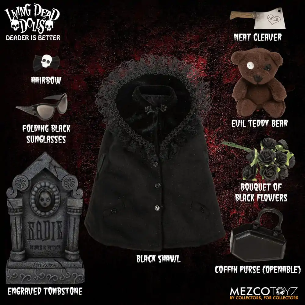Living Dead Dolls Păpușă Sadie 25 cm poza produsului