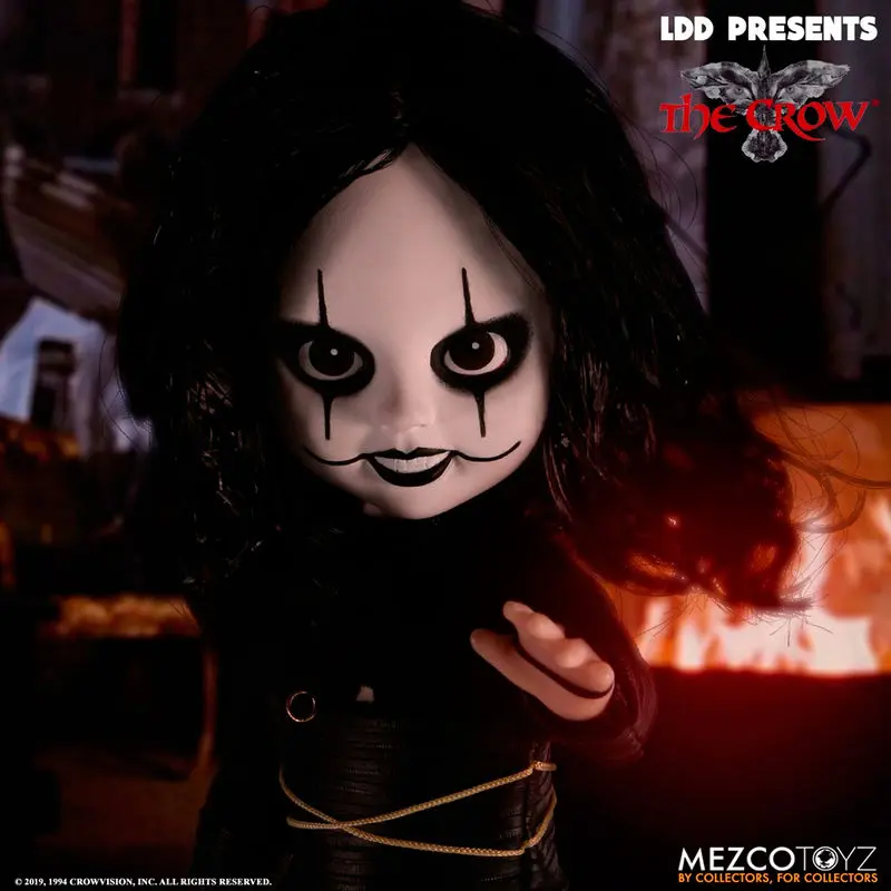 The Crow Living Dead Dolls Păpușă Eric Draven 25 cm poza produsului
