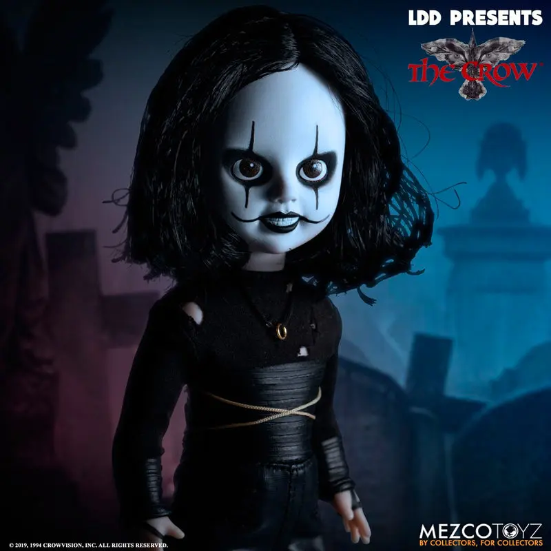 The Crow Living Dead Dolls Păpușă Eric Draven 25 cm poza produsului