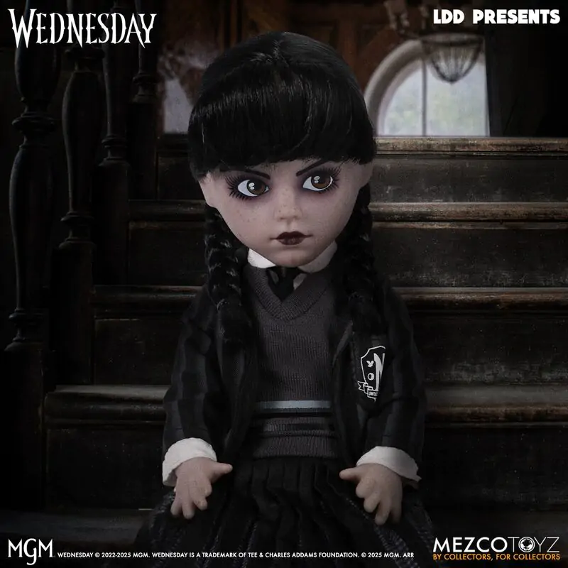 Păpușă Living Dolls Wednesday Uniform 25,5 cm poza produsului