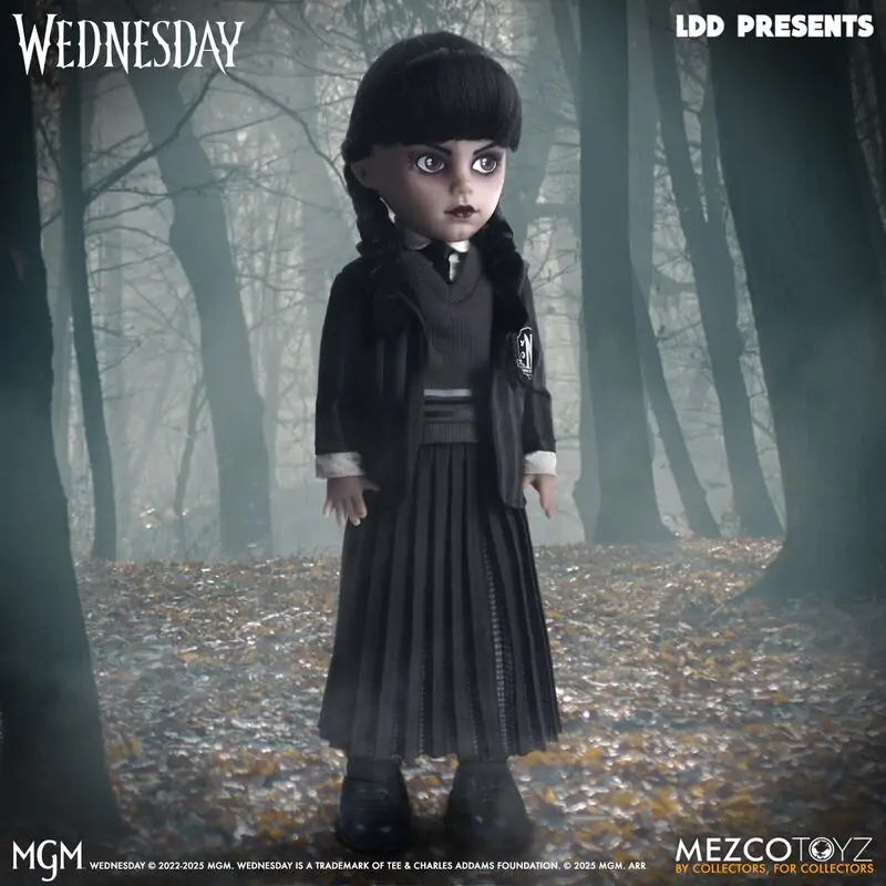 Păpușă Living Dolls Wednesday Uniform 25,5 cm poza produsului