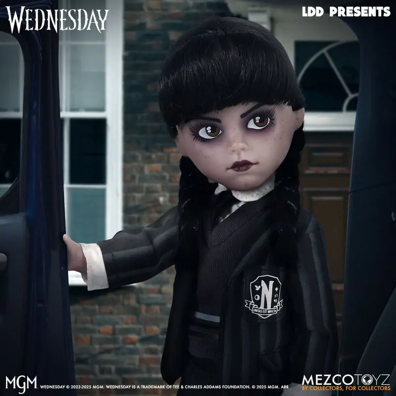 Păpușă Living Dolls Wednesday Uniform 25,5 cm poza produsului