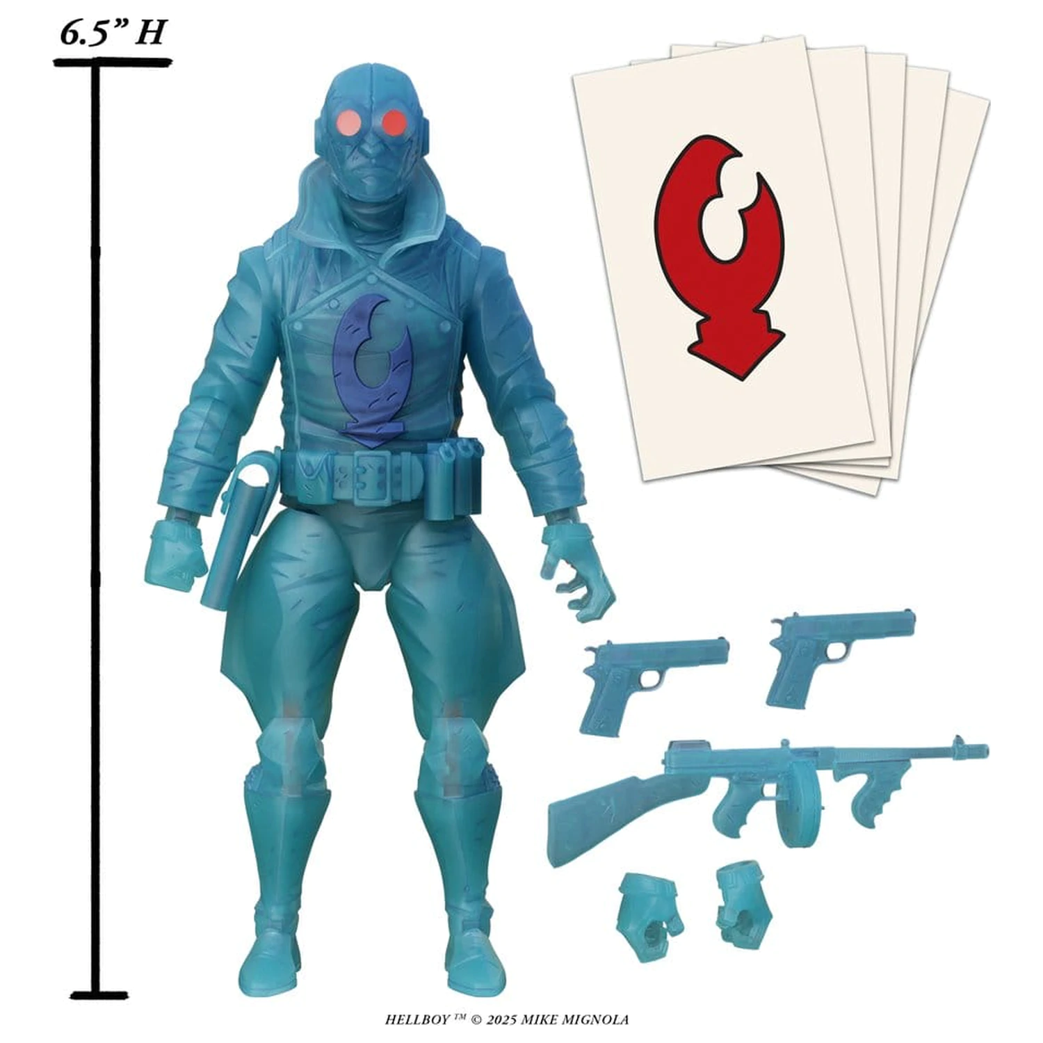 Lobster Johnson 1/12 Figurina de acțiune The Ghost of Lobster Johnson (Ediție limitată) 17 cm poza produsului
