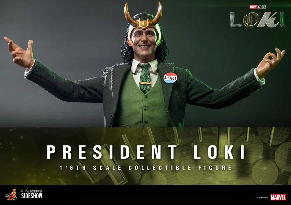 Figurină de acțiune Loki 1/6 Președintele Loki 31 cm poza produsului