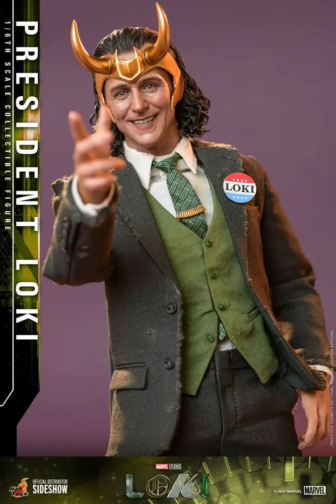Figurină de acțiune Loki 1/6 Președintele Loki 31 cm poza produsului