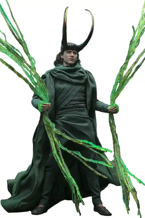 Loki DX Action Figure 1/6 God Loki Artisan Edition Hot Toys Exclusive 31 cm poza produsului