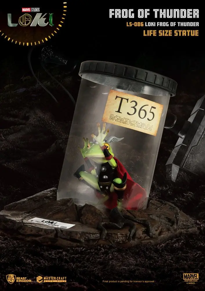 Loki Life-Size Statuie Broasca de Tunet 26 cm poza produsului