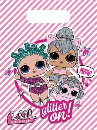 LOL Surprise Glitterati Gift Bags pungi cadou 6-pack poza produsului