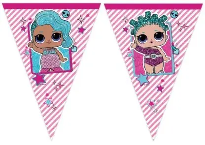 LOL Surprise Glitterati Flag Banner poza produsului