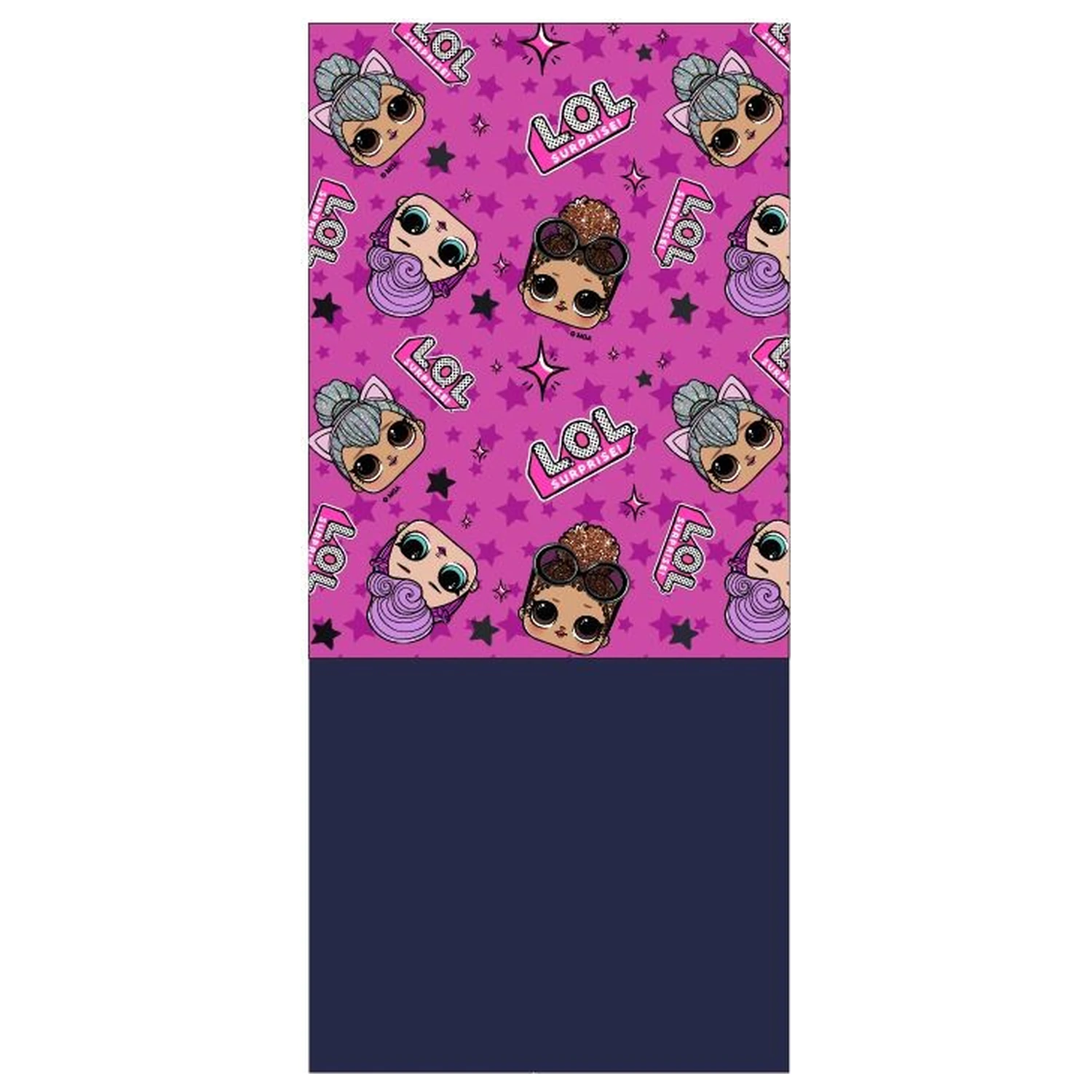 LOL Surprise Purple Star fular pentru copii, snood poza produsului