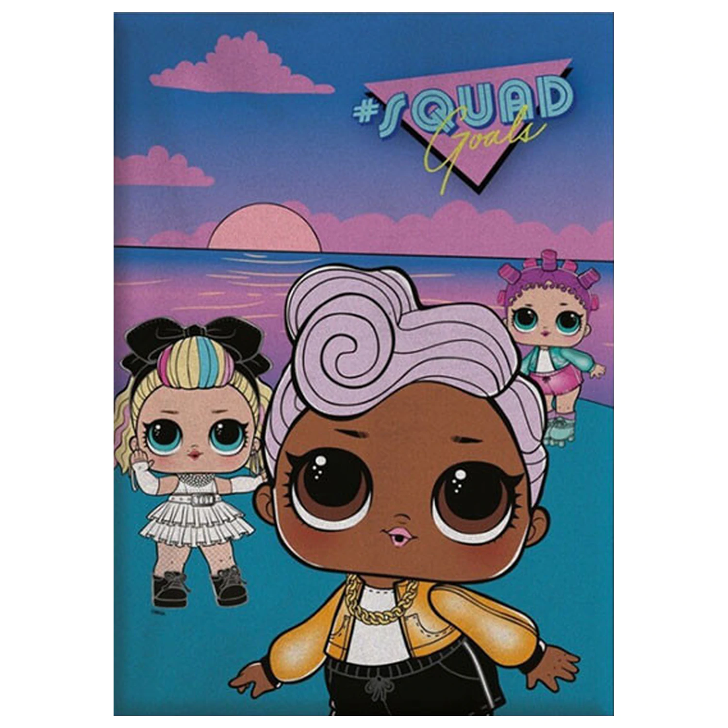 LOL Surprise Squad patura din fleece poza produsului