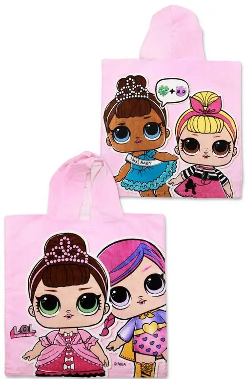 LOL Surprise Proso de plaja Poncho 50*115 cm poza produsului