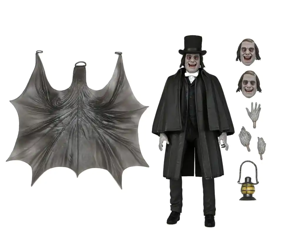 London after Midnight figurina de actiune Ultimate Professor Edward C. Burke 18 cm poza produsului