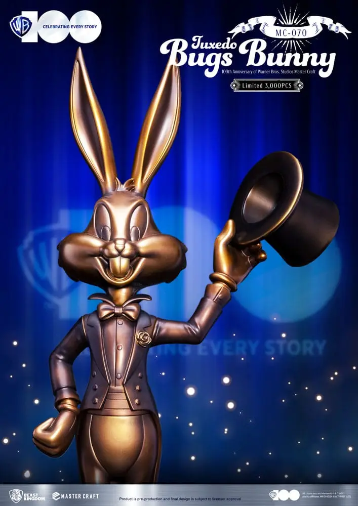 Looney Tunes 100th anniversary of Warner Bros. Studios Master Craft statuie Bugs Bunny 46 cm poza produsului