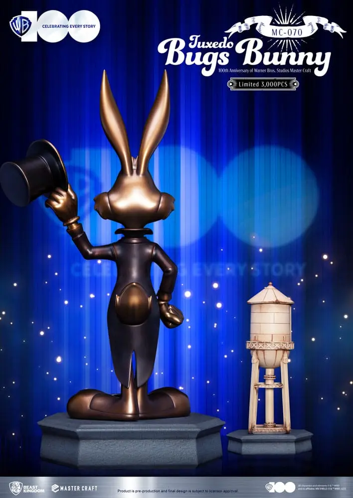 Looney Tunes 100th anniversary of Warner Bros. Studios Master Craft statuie Bugs Bunny 46 cm poza produsului