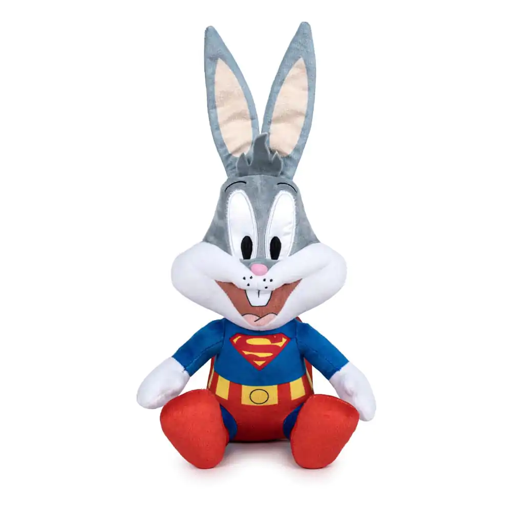 Looney Tunes Figurina de plus 100th Anniversary Superheroes Bugs Bunny 20 cm poza produsului