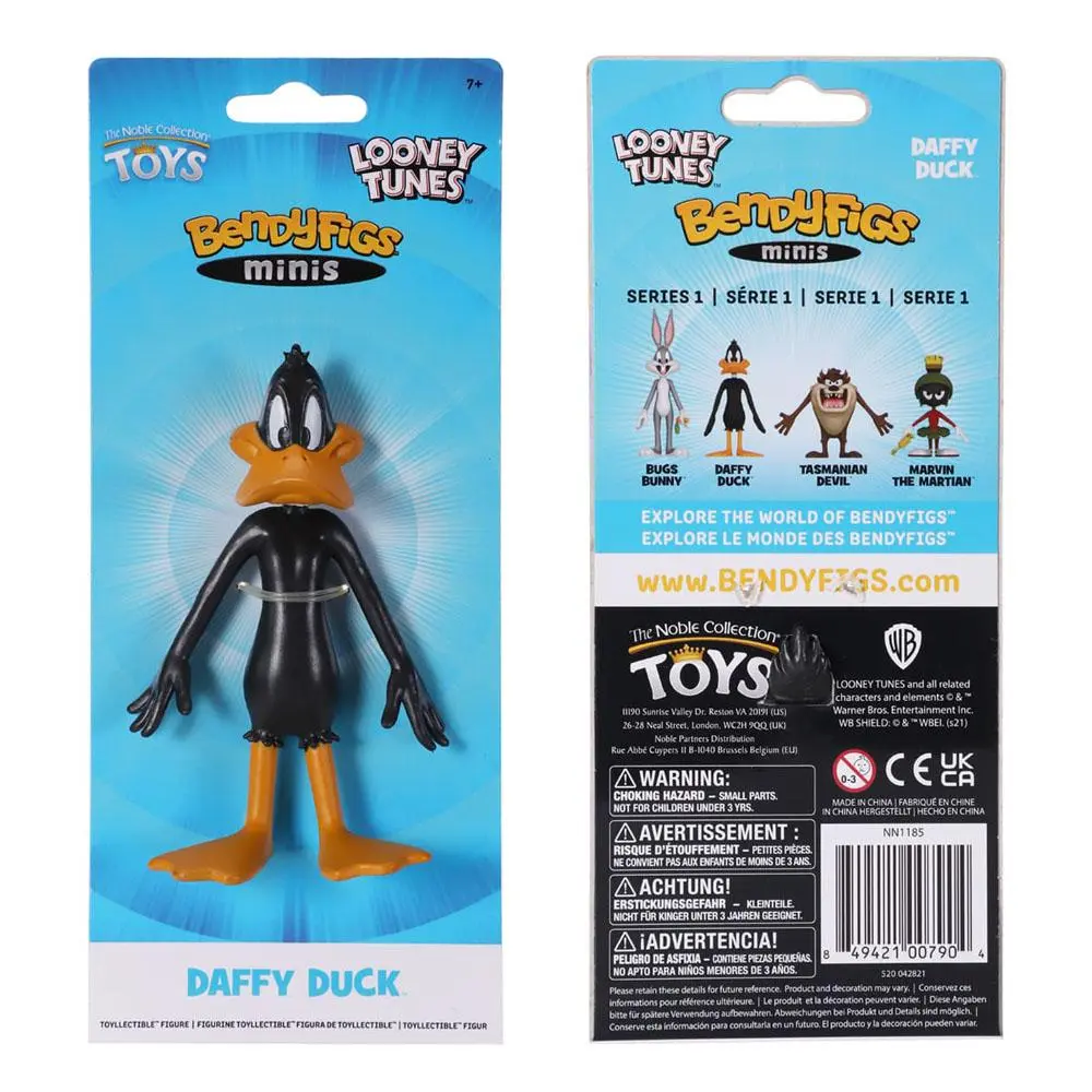 Looney Tunes Bendyfigs Figura articulata Daffy Duck 11 cm poza produsului