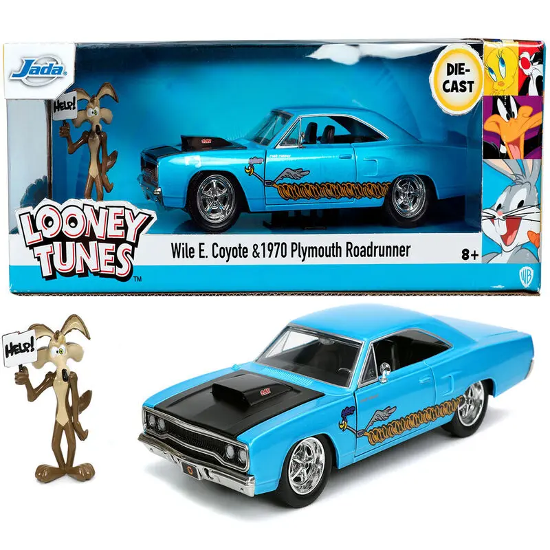 Looney Tunes Diecast Model 1/24 Model Road Runner poza produsului