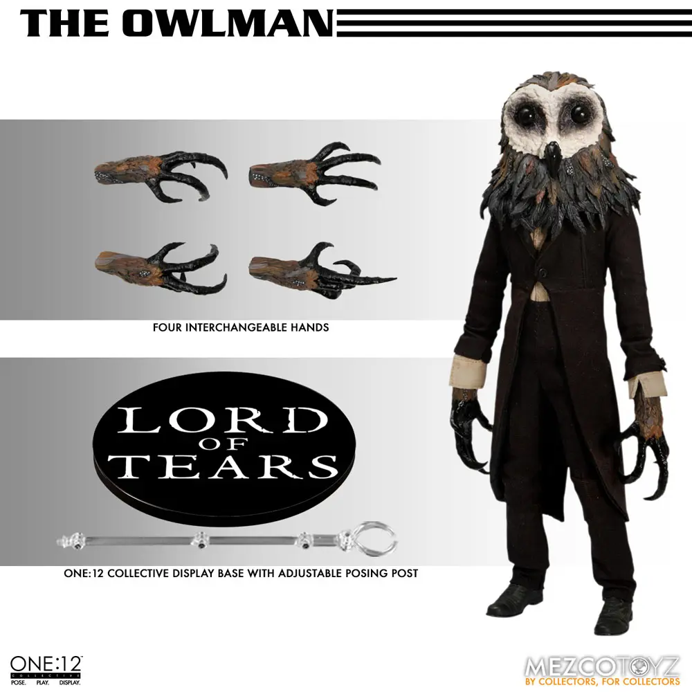 Figurină de acțiune Lord of Tears 1/12 The Owlman 17 cm poza produsului