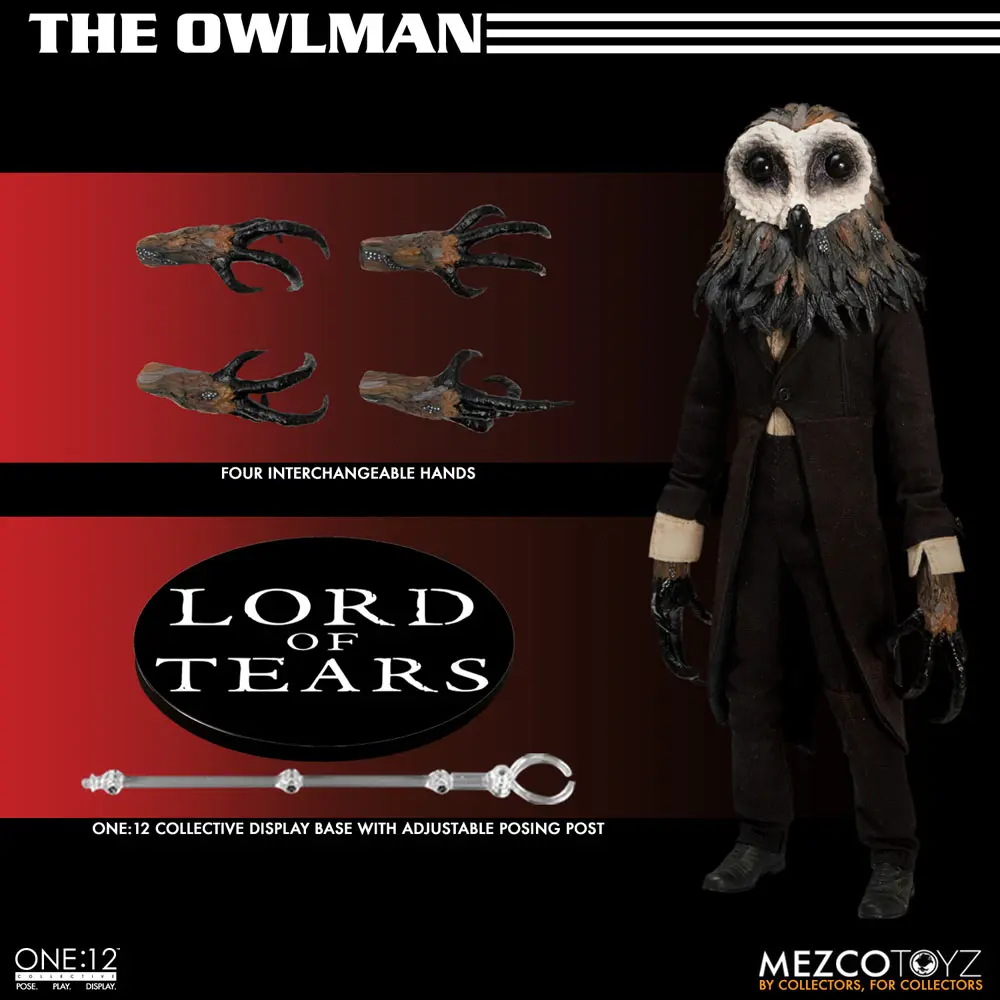 Figurină de acțiune Lord of Tears 1/12 The Owlman 17 cm poza produsului