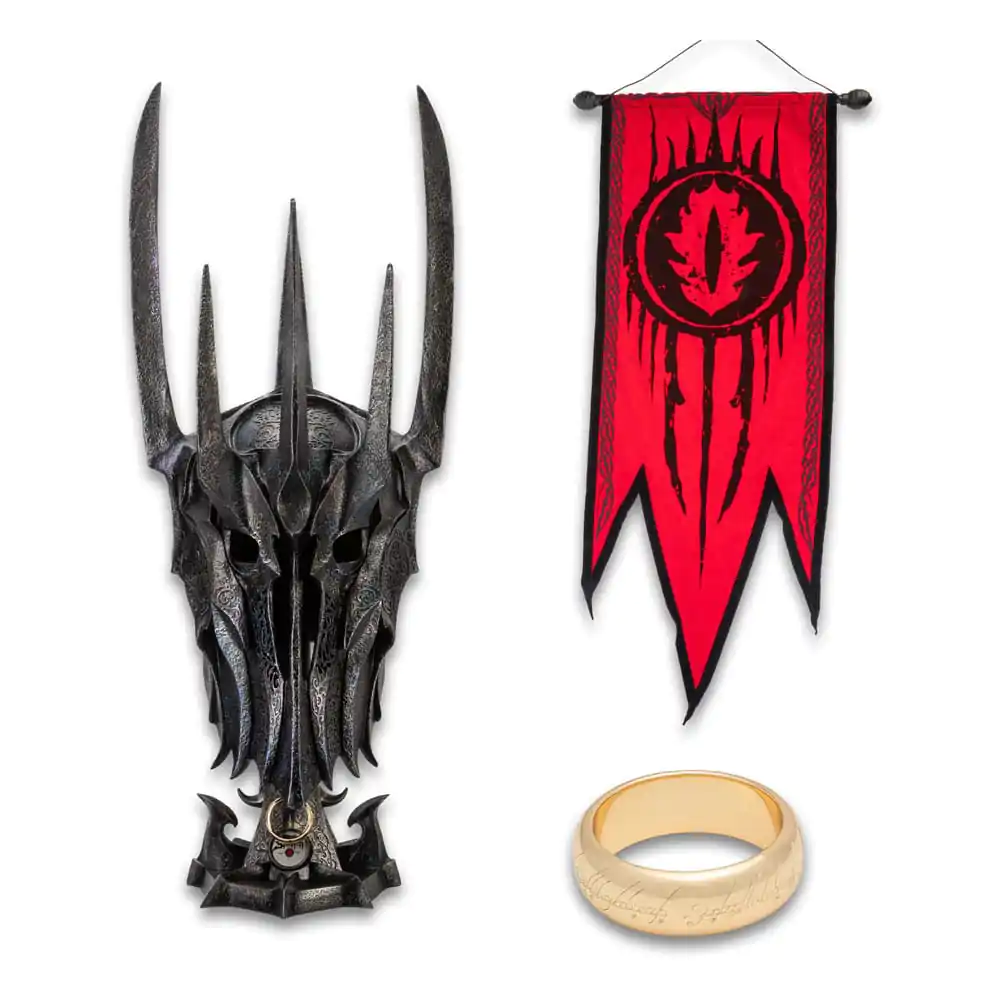 Lord of the Rings Museum Collection Replica 1/1 War Helm of Sauron 76 cm poza produsului