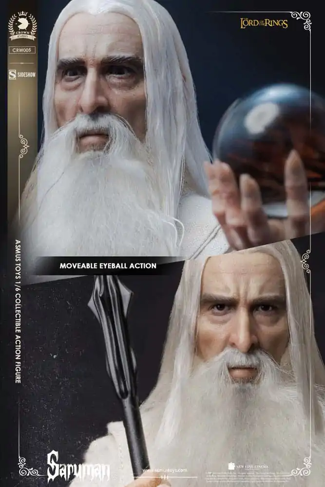 Lord of the Rings Figurina de acțiune 1/6 Saruman 31 cm poza produsului
