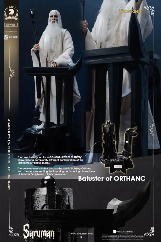 Lord of the Rings Figurina de acțiune 1/6 Saruman 31 cm poza produsului