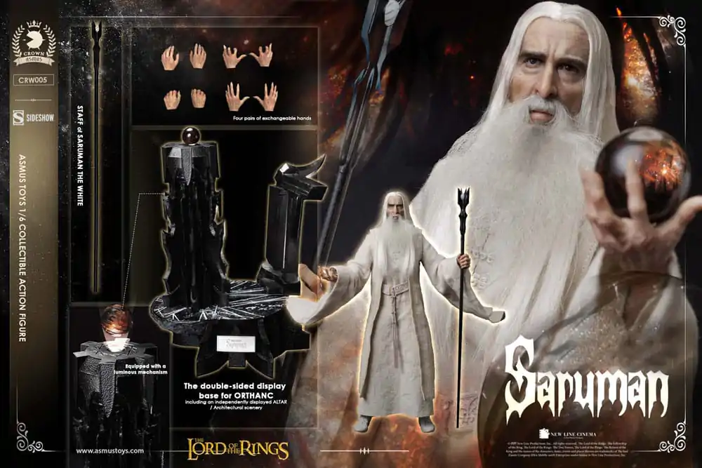 Lord of the Rings Figurina de acțiune 1/6 Saruman 31 cm poza produsului