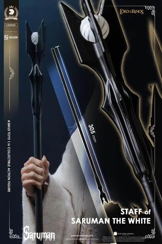 Lord of the Rings Figurina de acțiune 1/6 Saruman 31 cm poza produsului