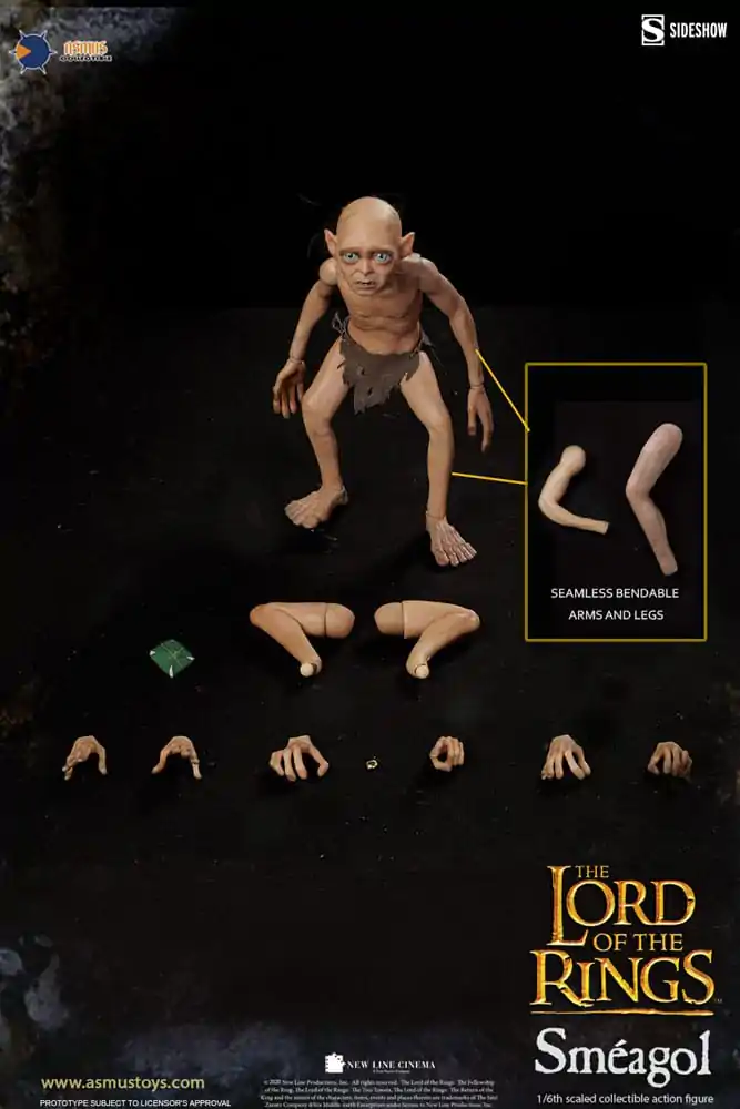 Lord of the Rings figurină de acțiune 1/6 Sméagol 20 cm poza produsului